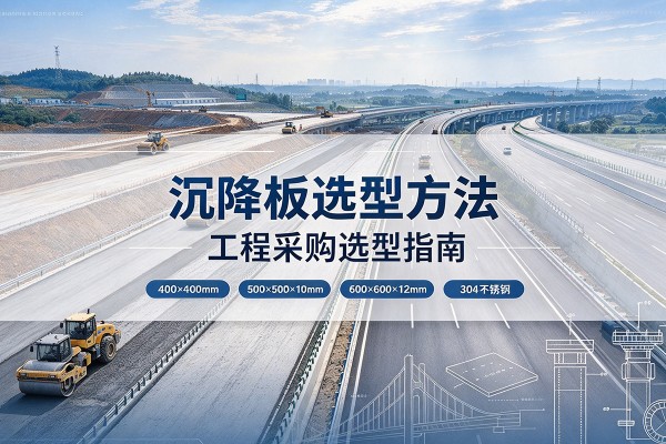 衡东沉降板选择方法