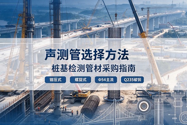 衡东声测管选型标准