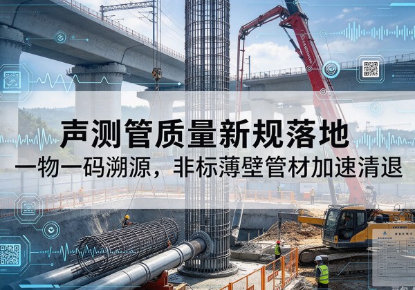 衡东声测管质量新规落地，一物一码溯源，非标薄壁管材加速清退