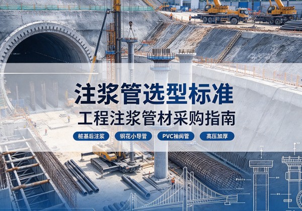 衡东注浆管选型标准